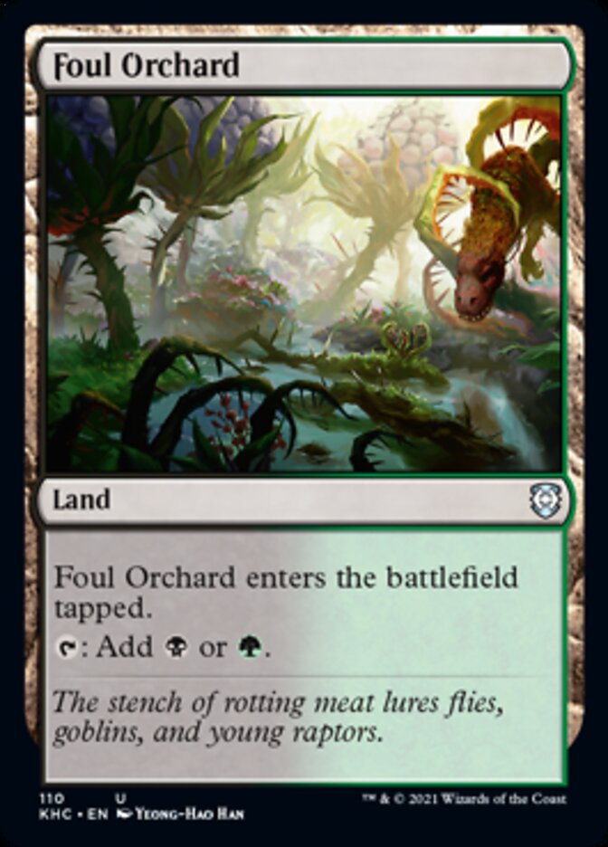 Foul Orchard [Kaldheim Commander] | Good Games Adelaide SA