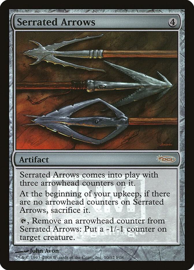 Serrated Arrows 10 (FNM Promos)  - Foil | Good Games Adelaide SA