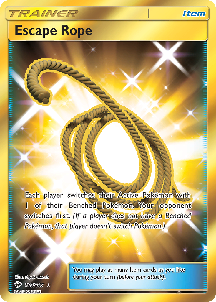 Escape Rope (163/147) [Sun & Moon: Burning Shadows] | Good Games Adelaide SA