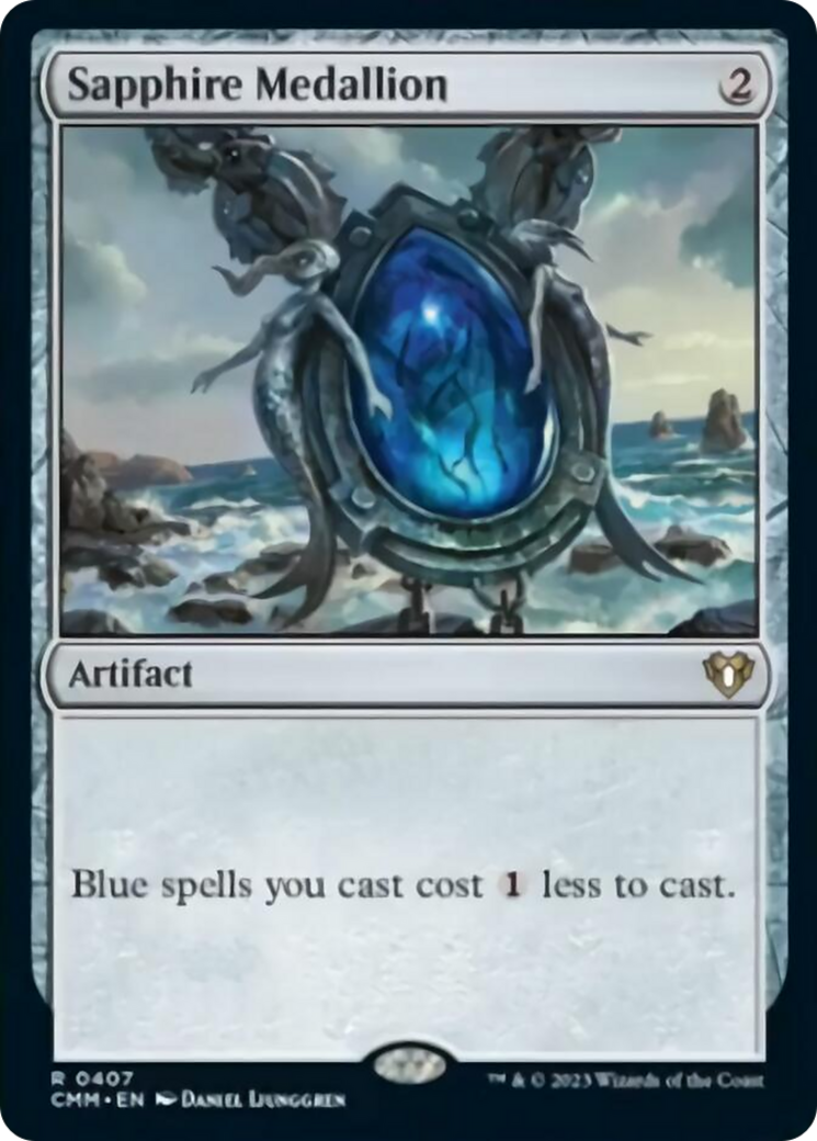 Sapphire Medallion [Commander Masters] | Good Games Adelaide SA