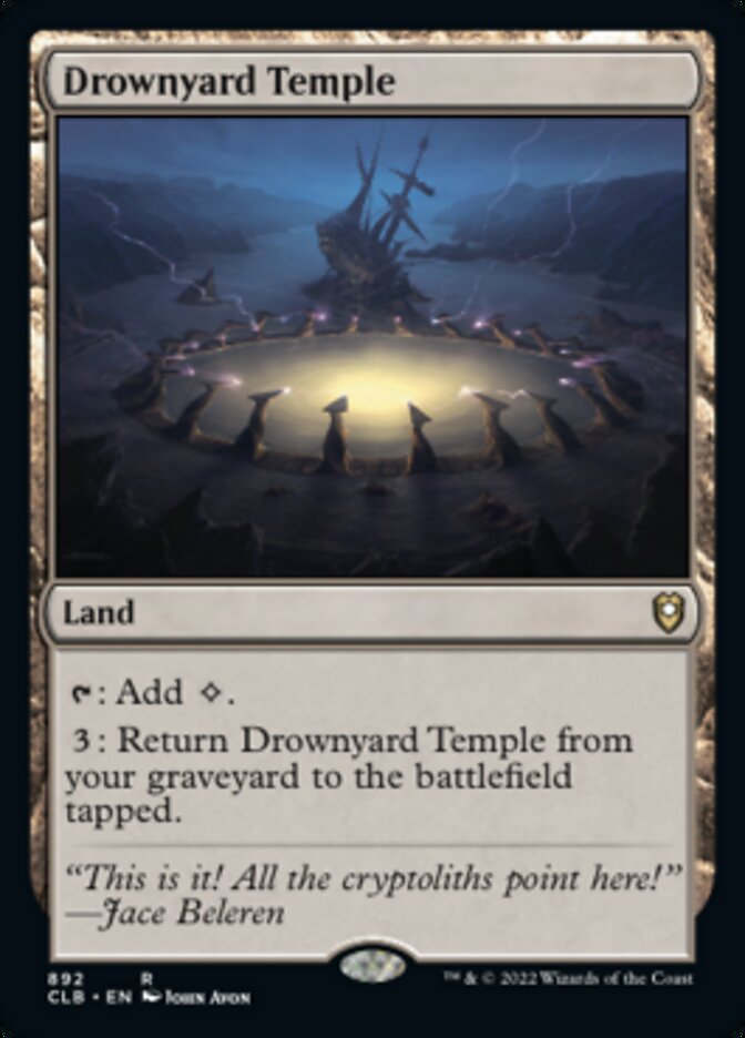 Drownyard Temple [Commander Legends: Battle for Baldur's Gate] | Good Games Adelaide SA