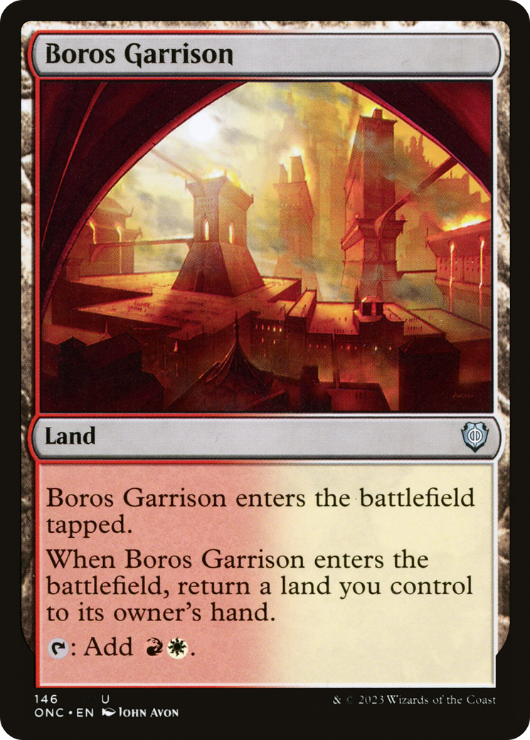 Boros Garrison [Phyrexia: All Will Be One Commander] | Good Games Adelaide SA