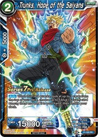 Trunks, Hope of the Saiyans (Alt Art) (Assault of the Saiyans) [P-135] | Good Games Adelaide SA