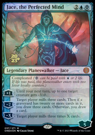 Jace, the Perfected Mind [Phyrexia: All Will Be One Prerelease Promos] | Good Games Adelaide SA