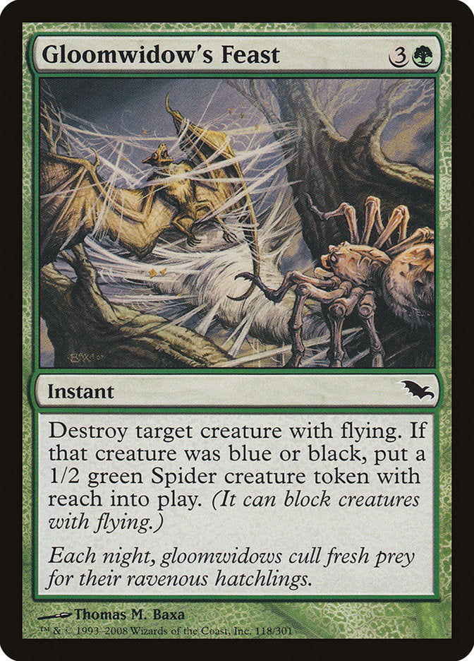 Gloomwidow's Feast 118 (Shadowmoor)  | Good Games Adelaide SA