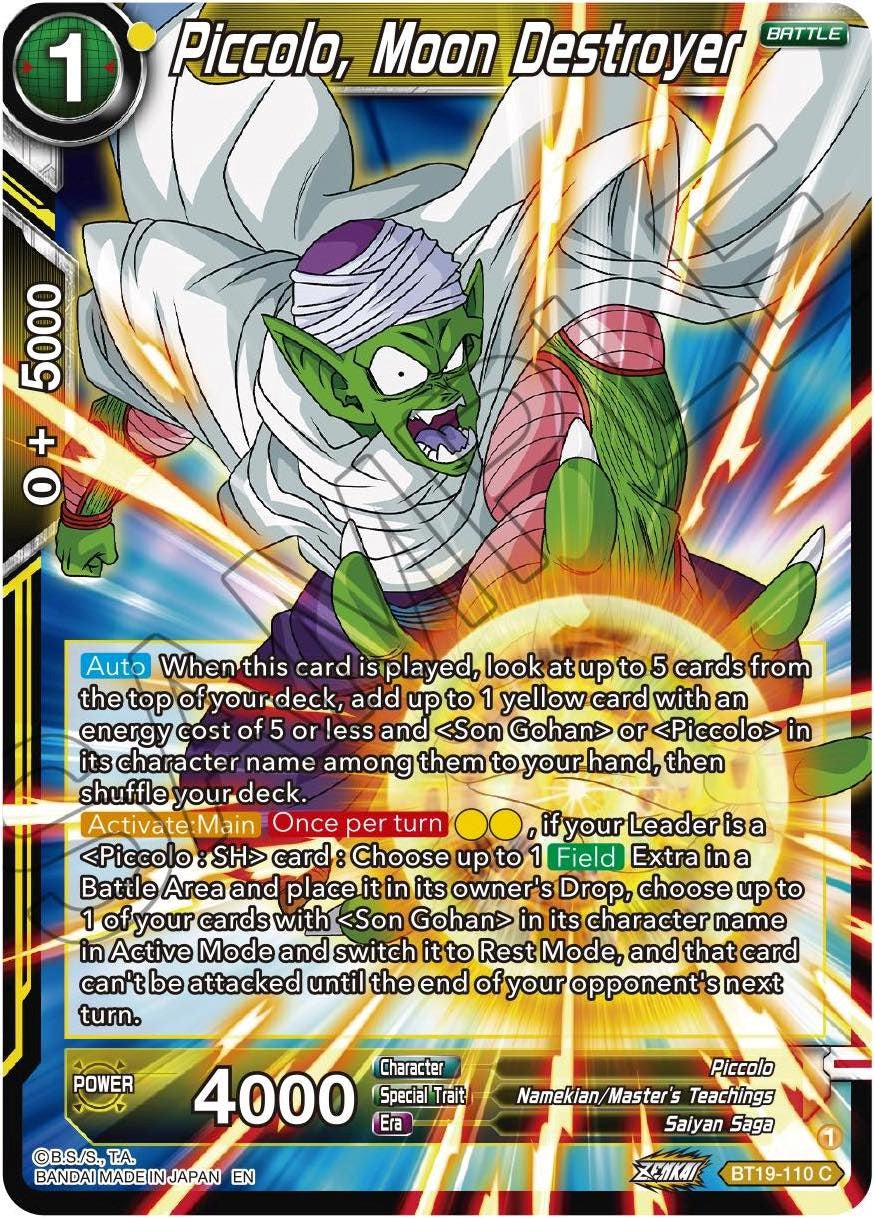 Piccolo, Moon Destroyer (BT19-110) [Fighter's Ambition] | Good Games Adelaide SA