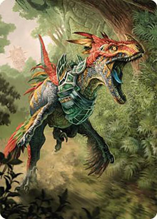 Dinosaur Token Art Card 67 (Art Series: The Lost Caverns of Ixalan)  | Good Games Adelaide SA