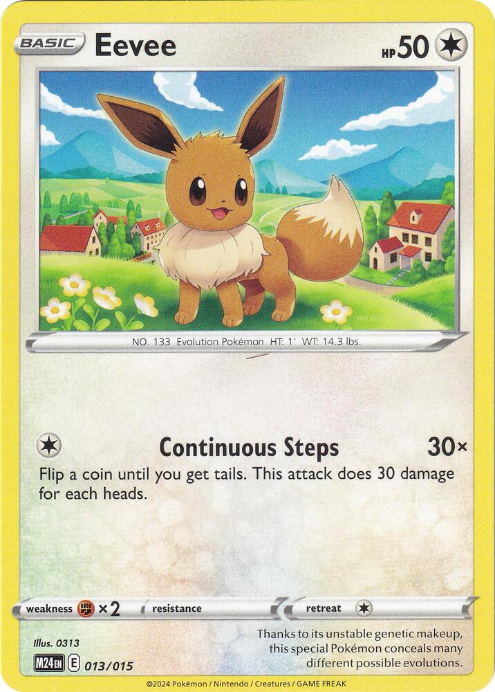 Eevee 013/015 (McDonald's Promos 2024)  | Good Games Adelaide SA