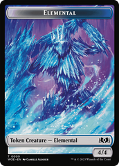 Elemental // Food (0010) Double-Sided Token [Wilds of Eldraine Tokens] | Good Games Adelaide SA