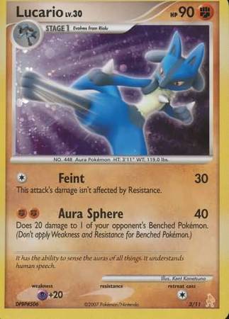 Lucario (3/11) [Diamond & Pearl: Trainer Kit - Lucario] | Good Games Adelaide SA