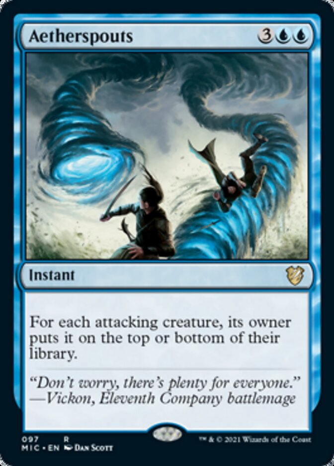 Aetherspouts [Innistrad: Midnight Hunt Commander] | Good Games Adelaide SA