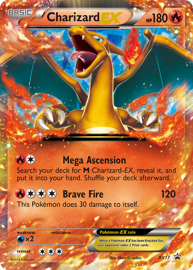 Charizard EX (XY17) [XY: Black Star Promos] | Good Games Adelaide SA
