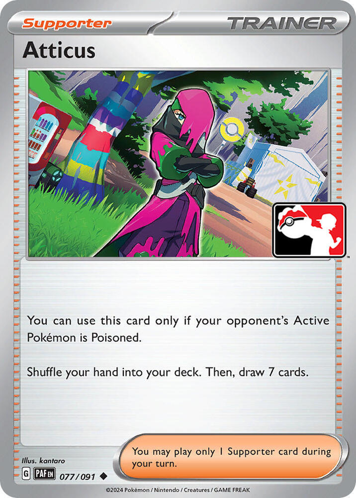 Atticus Series 5 077/091 (Prize Pack Series Cards)  | Good Games Adelaide SA