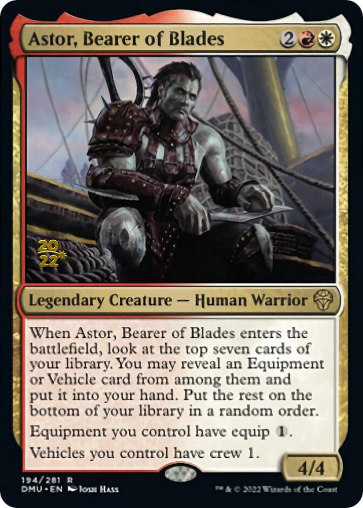 Astor, Bearer of Blades 194 (Prerelease Cards)  - PreRelease Foil | Good Games Adelaide SA