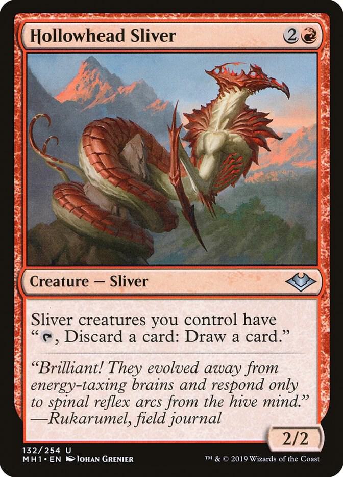 Hollowhead Sliver 132 (Modern Horizons)  - Foil | Good Games Adelaide SA