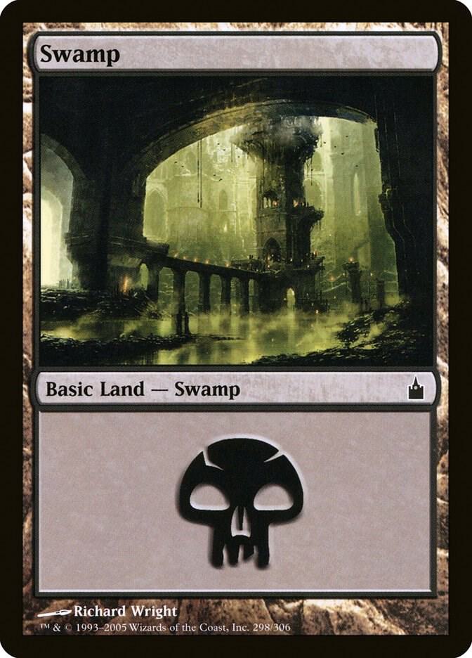 Swamp 298/306 (Ravnica: City of Guilds)  | Good Games Adelaide SA