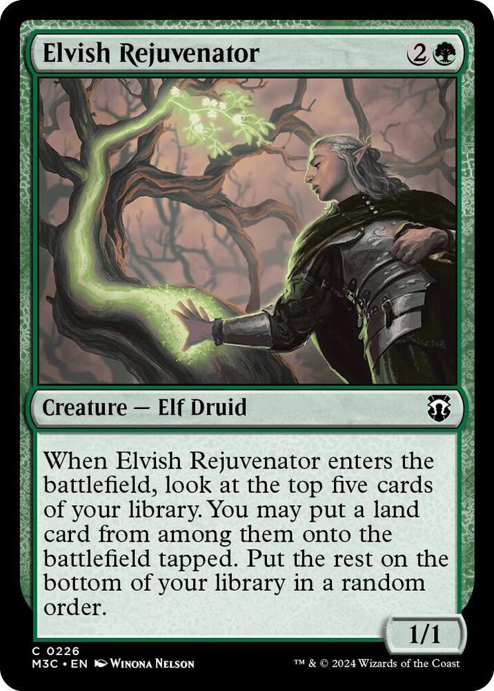 Elvish Rejuvenator 226 (Commander: Modern Horizons 3)  | Good Games Adelaide SA