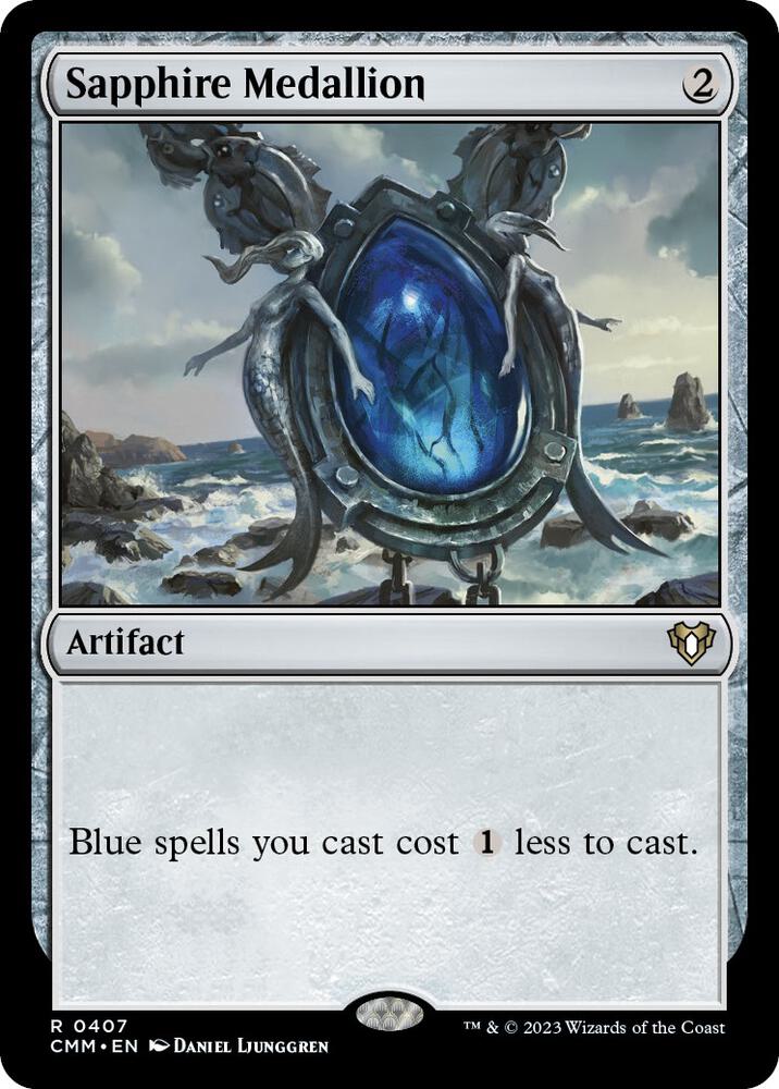 Sapphire Medallion 407 (Commander Masters)  | Good Games Adelaide SA