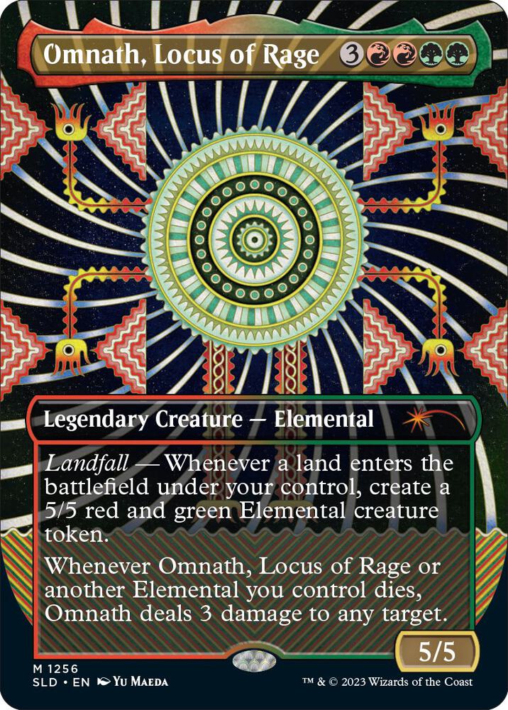 Omnath Locus of Rage 1256 (Secret Lair Drop Series)  | Good Games Adelaide SA