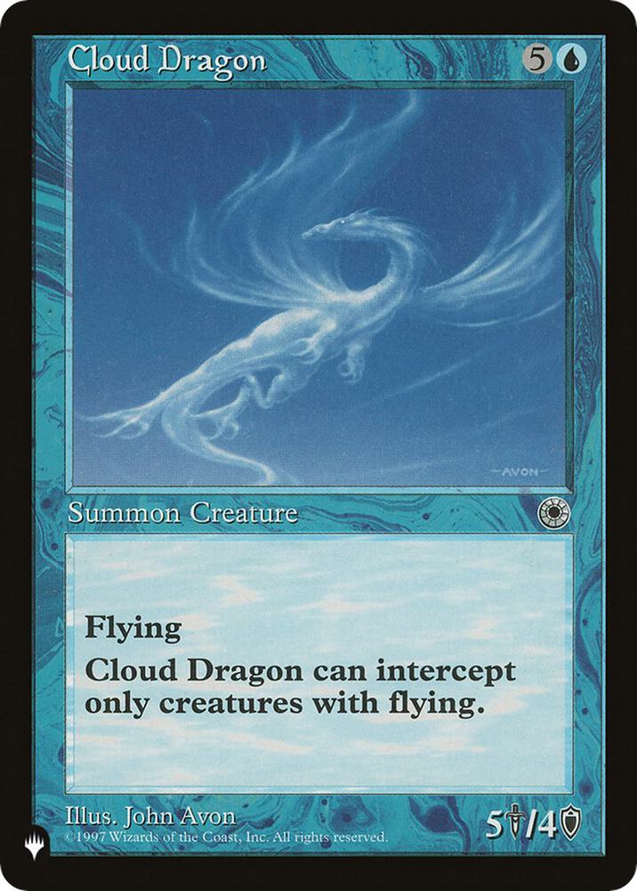 Cloud Dragon  (The List Reprints)  | Good Games Adelaide SA