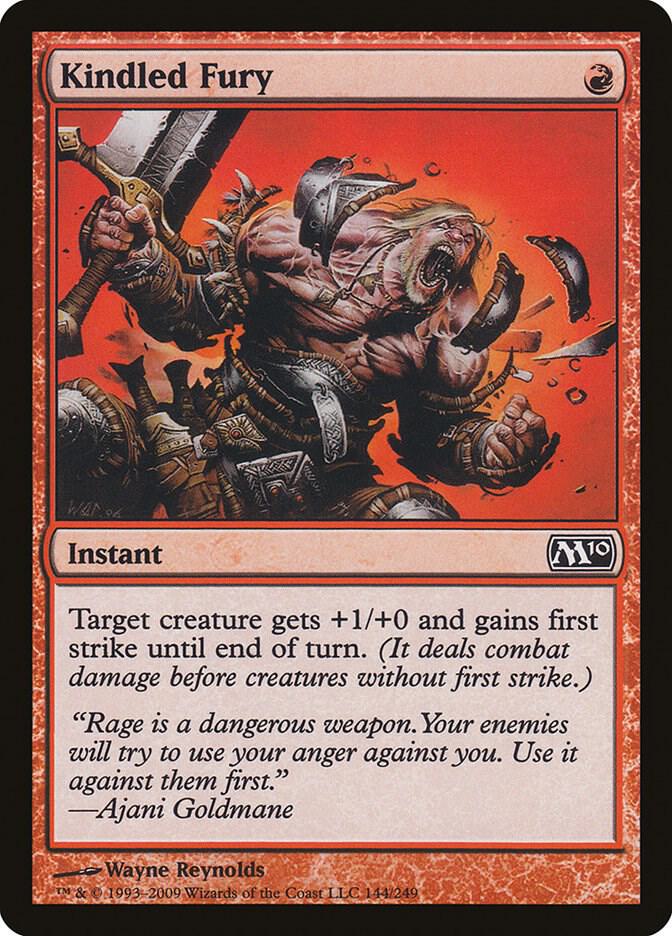Kindled Fury 144 (Magic 2010 (M10))  | Good Games Adelaide SA