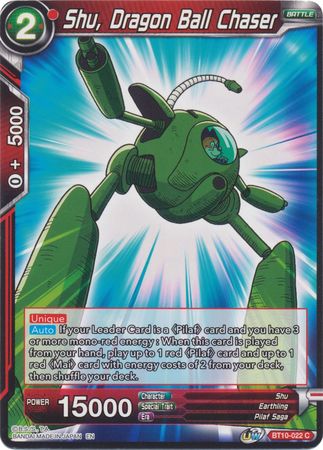 Shu, Dragon Ball Chaser [BT10-022] | Good Games Adelaide SA