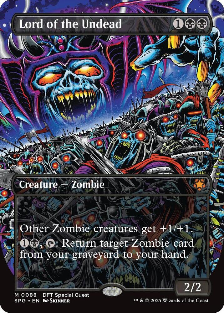 Lord of the Undead 88 (Special Guests)  - Borderless Foil | Good Games Adelaide SA