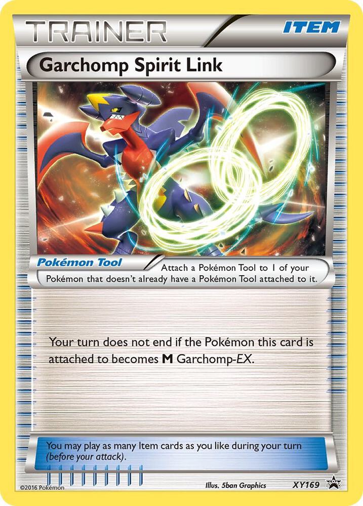 Garchomp Spirit Link XY169 (XY Promos)  | Good Games Adelaide SA