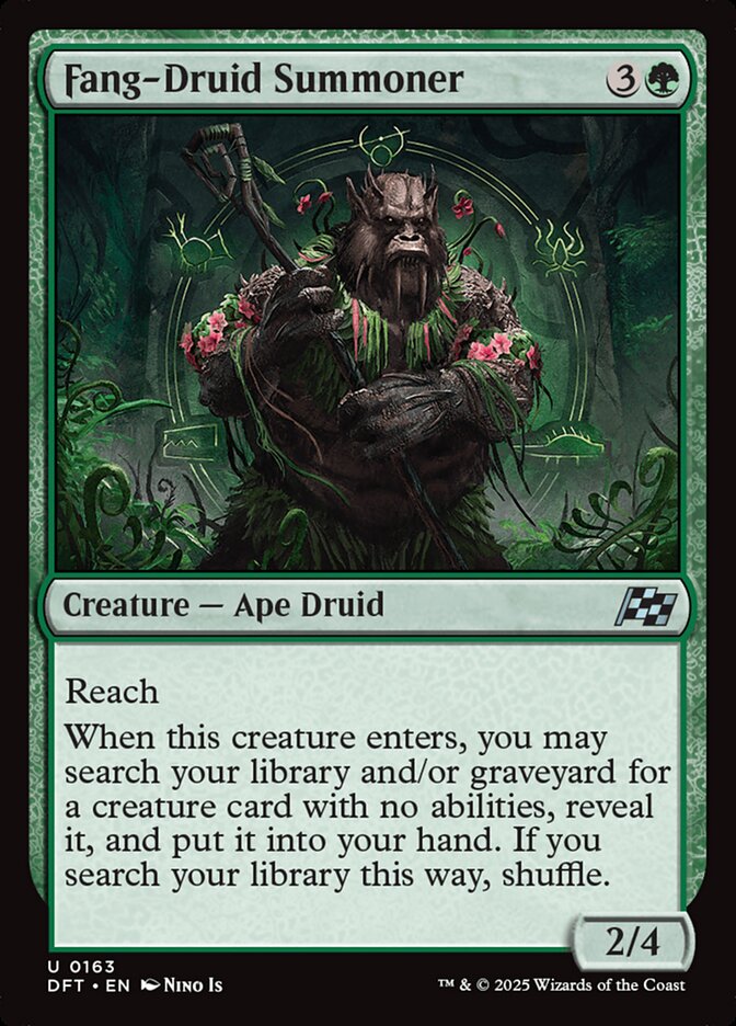 Fang-Druid Summoner 163 (Aetherdrift)  | Good Games Adelaide SA