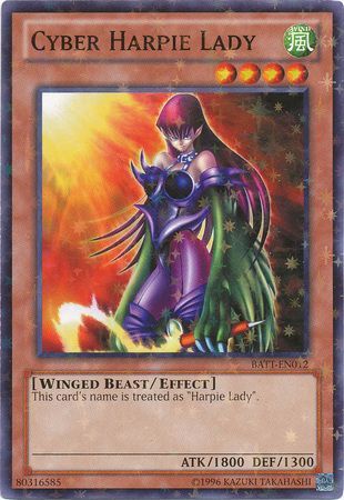 Cyber Harpie Lady [BATT-EN012] Starfoil Rare | Good Games Adelaide SA