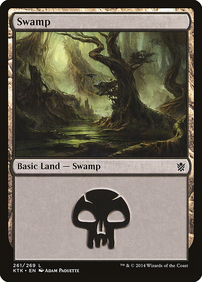Swamp (261) [Khans of Tarkir] | Good Games Adelaide SA