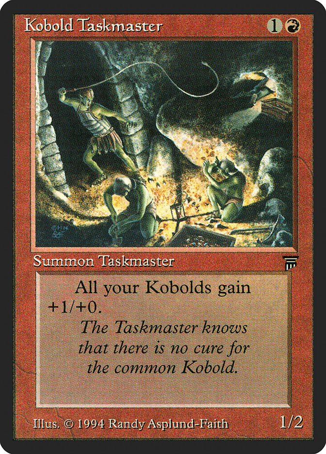 Kobold Taskmaster [Legends] | Good Games Adelaide SA