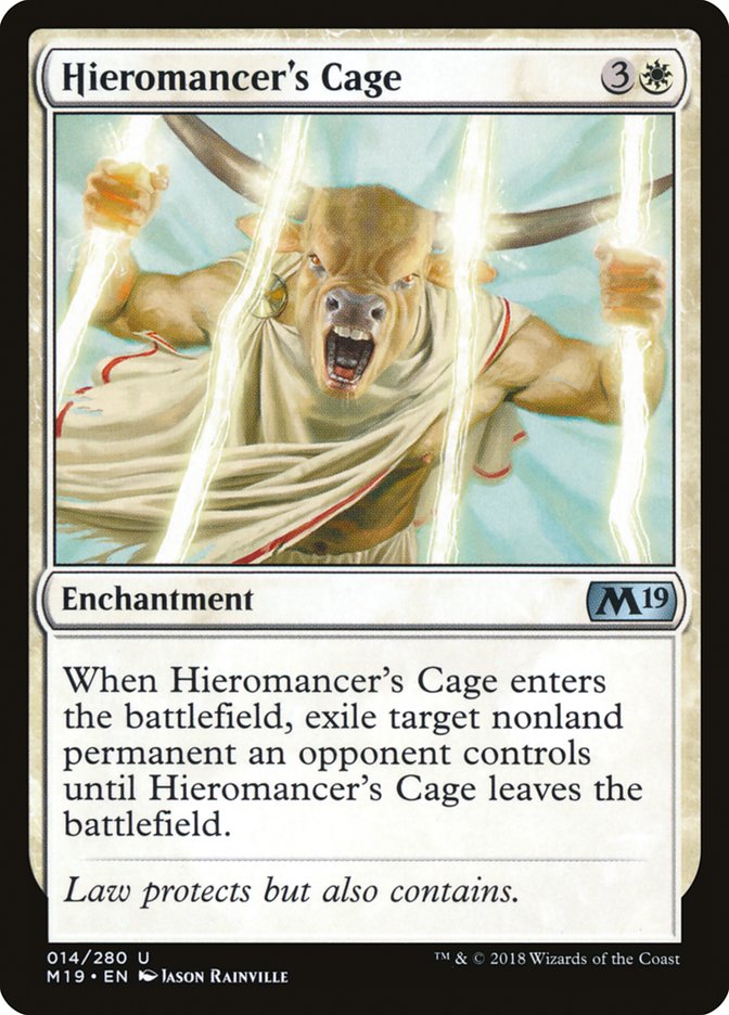 Hieromancer's Cage [Core Set 2019] | Good Games Adelaide SA