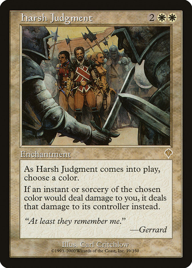 Harsh Judgment [Invasion] | Good Games Adelaide SA