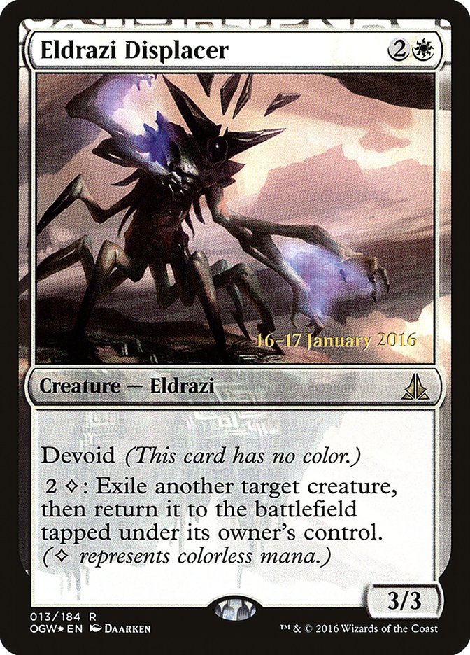 Eldrazi Displacer [Oath of the Gatewatch Promos] | Good Games Adelaide SA