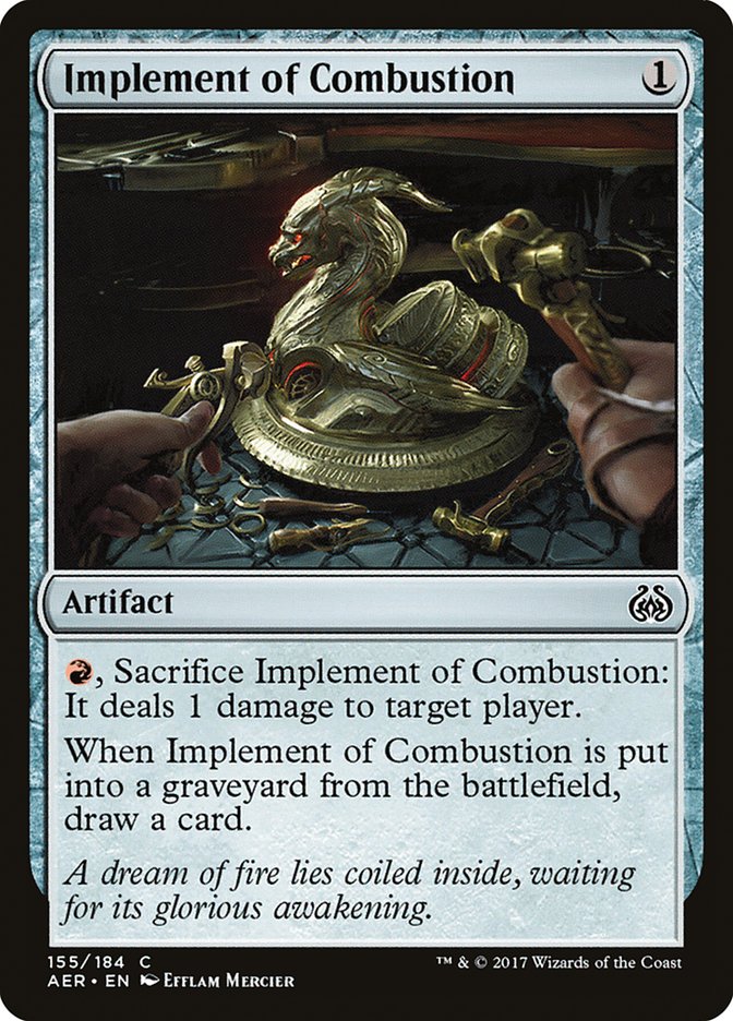 Implement of Combustion [Aether Revolt] | Good Games Adelaide SA