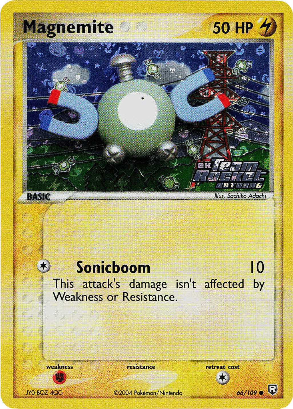 Magnemite (66/109) (Stamped) [EX: Team Rocket Returns] | Good Games Adelaide SA