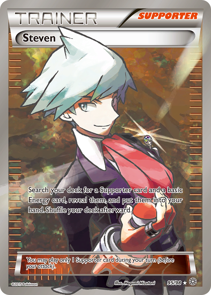 Steven (Full Art) [XY - Ancient Origins] | Good Games Adelaide SA