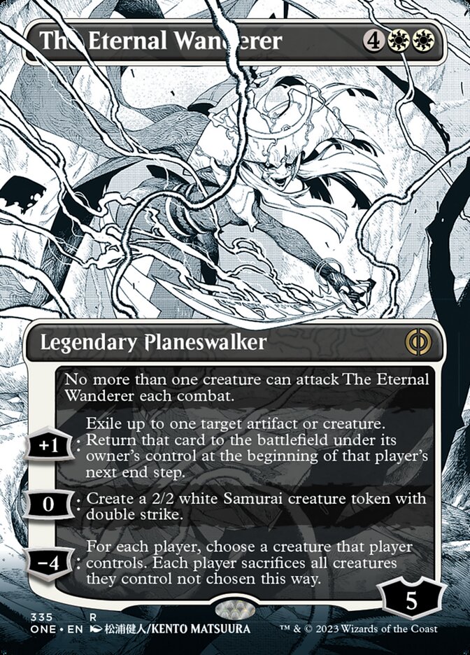 The Eternal Wanderer (Borderless Manga) [Phyrexia: All Will Be One] | Good Games Adelaide SA